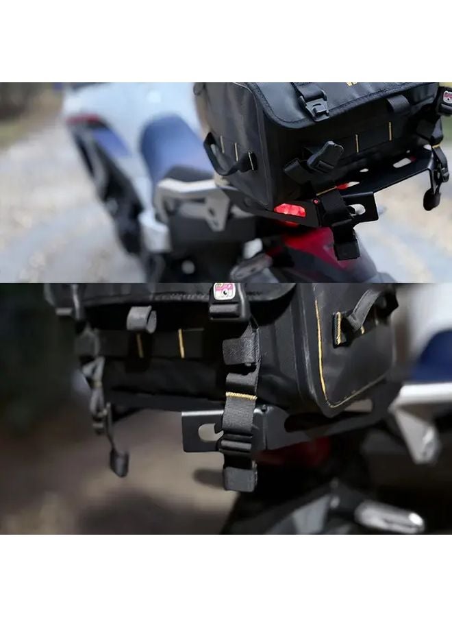 Black Aluminum Luggage Rack Carrier For Honda Transalp XL750 2023 2024 2025 - Image 2